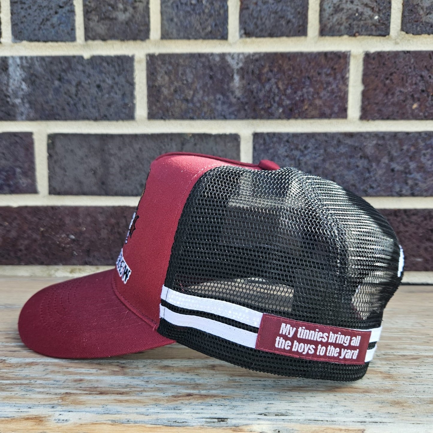 Maroon Trucker