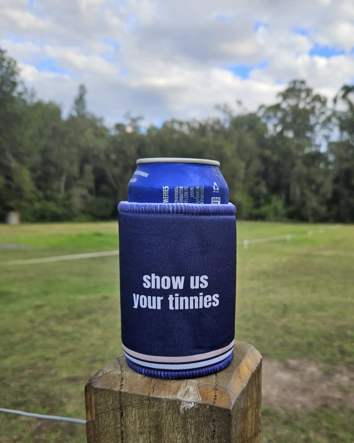 Navy Stubby Cooler